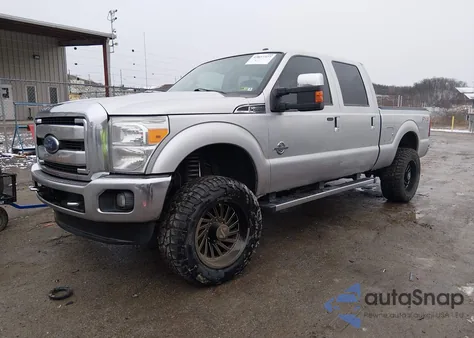 2016 Ford F-250 Lariat из США, поврежденный, VIN 1FT7W2BT4GEC11201